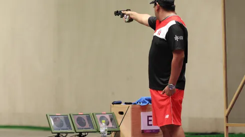 Marko Carillo terminó en el puesto 18 y no consiguió pase a la final de '25 metros pistola tiro rápido'