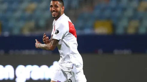 Sergio Peña le metió un gol a Colombia en la Copa América.