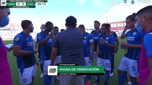 Juan Reynoso está en Cruz Azul hace menos de un año.