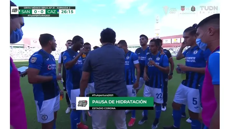 Juan Reynoso está en Cruz Azul hace menos de un año.