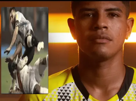 Wilder Cartagena fue presentado en Ittihad Kalba con video donde 'golpea' a Lionel Messi
