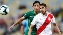 Luis Abram no jugó mucho en la última Copa América con Perú.