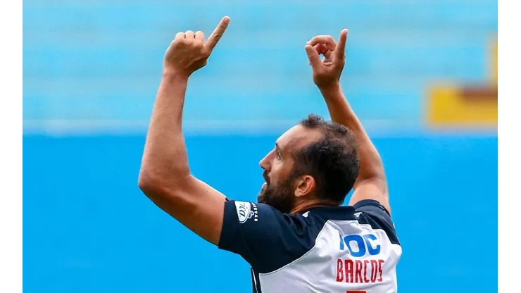 Hernán Barcos llegó para este año a Alianza Lima.