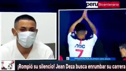 Jean Deza llegó a Alianza Lima proveniente del UTC.