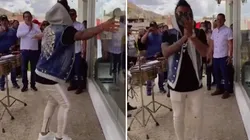 Christian Cueva estuvo en estos días en Huamachuco.