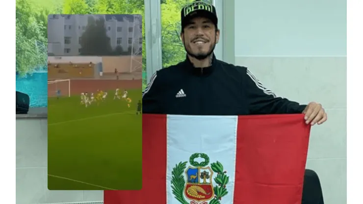 Tremendo 'cabezazo': Gustavo Dulanto marcó gol para el Sheriff FC en UEFA Champions League