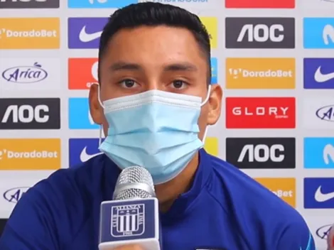 Axel Moyano y sus metas: "Quiero salir campeón con esta camiseta jugando todos los partidos posibles"