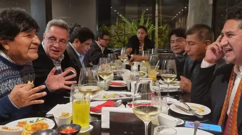 Evo Morales fue presidente de Bolivia y Vladimir Cerrón gobernador regional de Junin.