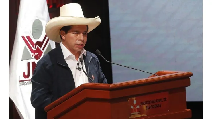 Pedro Castillo fue proclamado por el Jurado Nacional de Elecciones.