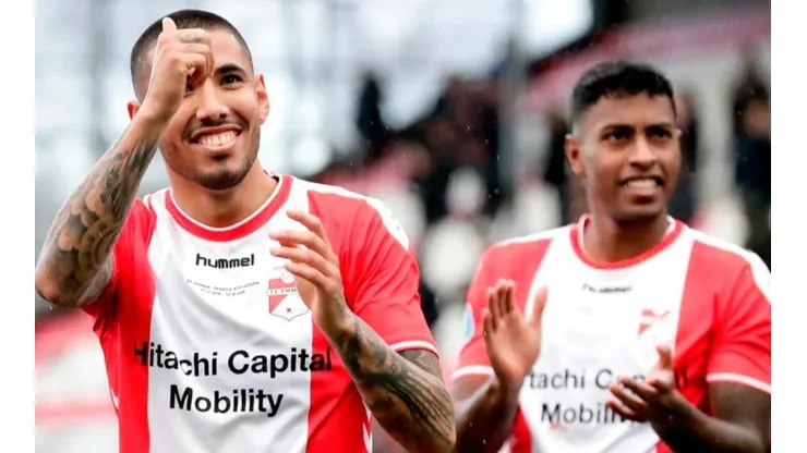 Sergio Peña y Miguel Araujo fueron los primeros que llegaron al Emmen.