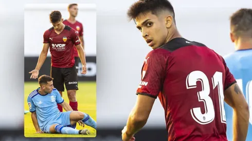 Alessandro Burlamaqui recibió comentarios aprobatorios tras su debut con camiseta del Valencia CF