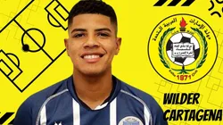 Wilder Cartagena se fue a Ittihad Kalba de Emiratos Árabes.
