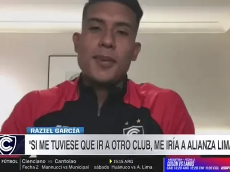 "Hubo conversaciones, pero...": Raziel García y su posible llegada a Alianza Lima