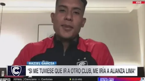 Raziel García es actual jugador de Cienciano del Cusco.