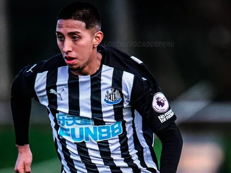 Más chocolate: Rodrigo Vilca anotó golazo en entenamiento del Newcastle