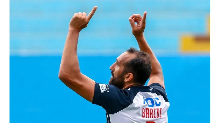 Hernán Barcos llegó a Alianza a inicios de la temporada.