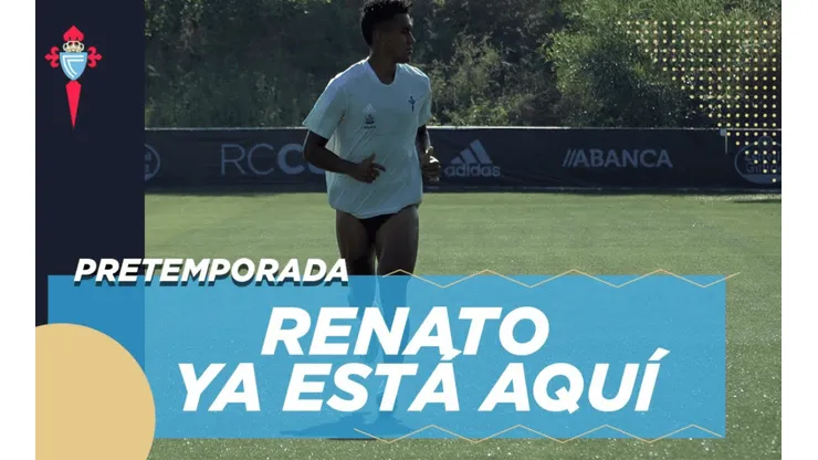 Renato Tapia fue recibido como superestrella en la pretemporada del Celta de Vigo