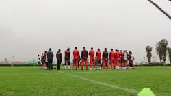 Universitario de Deportes entrena en Campomar U.