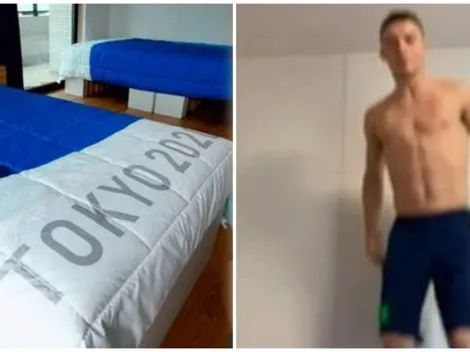 Juegos Olímpicos: gimnasta probó la efectividad de las camas 'anti-sexo' de la Villa Olímpica