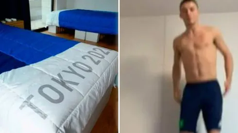 Juegos Olímpicos: gimnasta probó la efectividad de las camas 'anti-sexo' de la Villa Olímpica