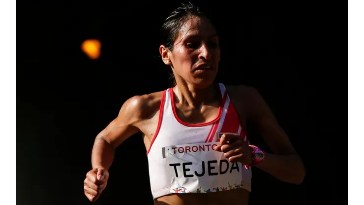 Gladys Tejeda, campeona panamericana de maratón