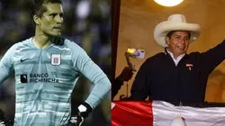 Leao Butrón suele manifestarse políticamente en twitter.