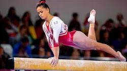 Orrego es nuestra representante en gimnasia.
