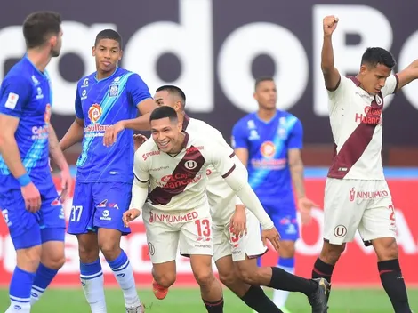 Valera aguantó y Barreto de larga distancia: golazo de la U para abrir el marcador