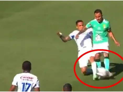 "Qué fuerte entrada de Yoshimar Yotún", la falta que pudo ser roja en el juego de 'Campeón de Campeones'