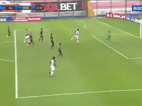 Todo empatado: Pablo Míguez pone el 1-1 con golpe de cabeza ante Ayacucho FC