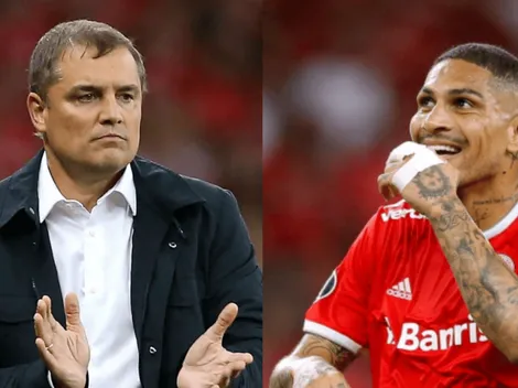 Diego Aguirre, DT Inter de Porto Alegre: "Paolo Guerrero es extraordinario. Un definidor increíble"