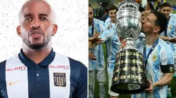 Recordando a Maradona, Farfán felicitó a Messi por ganar la Copa América