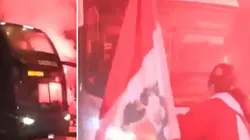 Con luces de bengala y el 'Hincha Israelita', así fue la llegada de la Selección Peruana a VIDENA