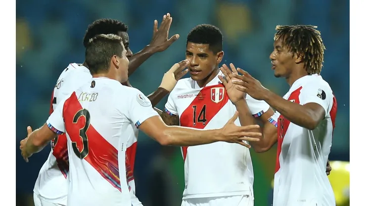Wilder Cartagena siempre entre bien en la Selección Peruana.