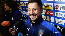 Gianluca Lapadula se puso la camiseta italiana antes que la peruana.