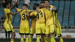 Triunfo peruano: Gustavo Dulanto participó en la goleada del FC Sheriff 4-0 ante el Teuta como visitante