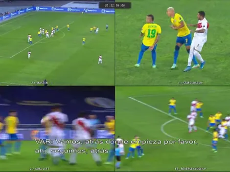 Hacen público el 'audio y video VAR' de la mano de Thiago Silva