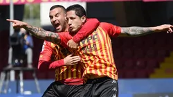 Gianluca Lapadula jugó en el Benevento en la última temporada.