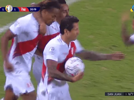 Chocolate de Carrillo: Gianluca Lapadula metió gol del empate contra Paraguay