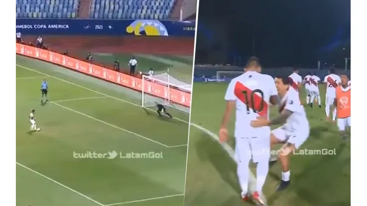 Cueva nuevamente erró un penal: el disparo, su reacción y el consuelo de Lapadula