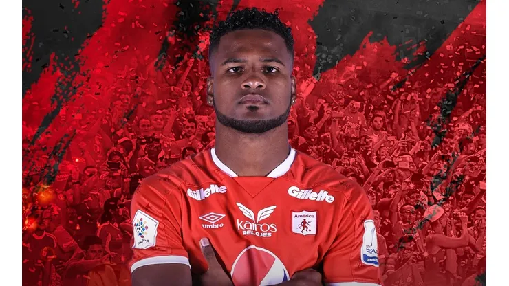 Aldair Rodríguez estuvo más de seis meses en el América de Cali.