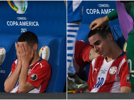 "Se dio cuenta que se rompió", el llanto de Almirón, estrella de Paraguay, que podría perderse el duelo ante Perú
