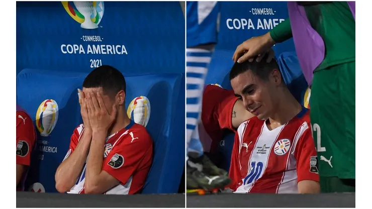 "Se dio cuenta que se rompió", el llanto de Almirón, estrella de Paraguay, que podría perderse el duelo ante Perú