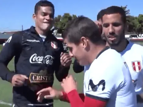 Lapos al bebito: Aldo Corzo 'apanado' por perder en el clásico camotito