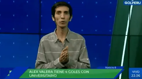 Giancarlo Granda es conductor en GolPerú.