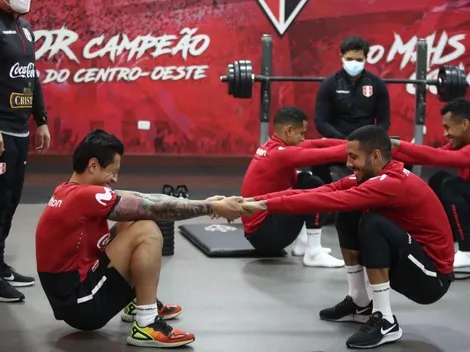 Elogios de Sergio Peña para Gianluca Lapadula: "Estamos entendiendo su estilo"