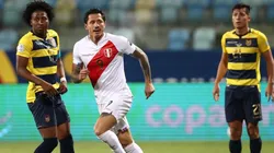 Gianluca Lapadula metió su primer gol contra Ecuador en la Copa América.