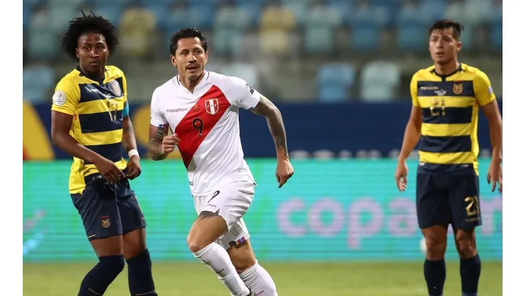 Gianluca Lapadula metió su primer gol contra Ecuador en la Copa América.