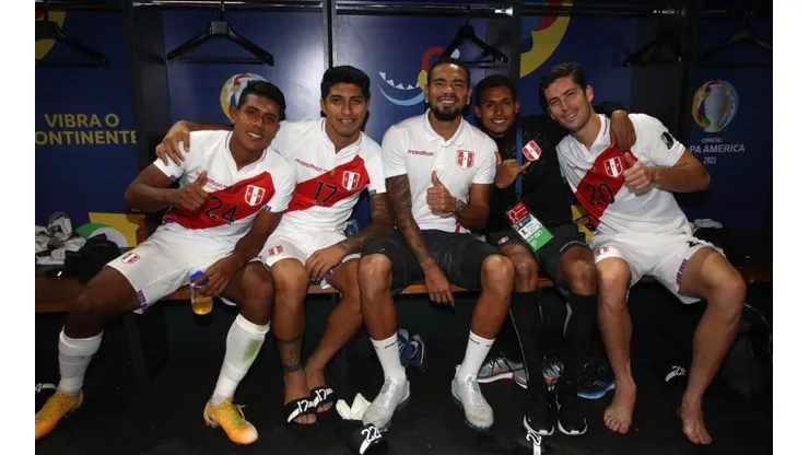 Santiago Ormeño ingresó en los últimos tres partidos de Perú.