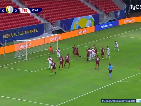 Se rompe el empate: André Carrillo marcó el 1-0 con una fabulosa definición